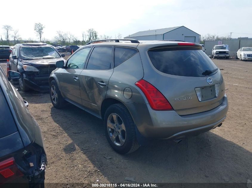 JN8AZ08W14W322740 | 2004 NISSAN MURANO