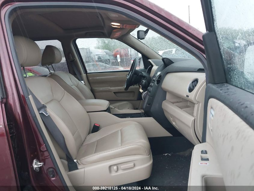 2013 Honda Pilot Ex-L VIN: 5FNYF4H58DB072807 Lot: 39218125