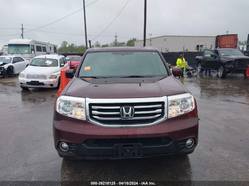 2013 Honda Pilot Ex-L VIN: 5FNYF4H58DB072807 Lot: 39218125