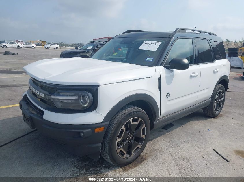 2021 Ford Bronco Sport Outer Banks VIN: 3FMCR9C66MRA96113 Lot: 39218132