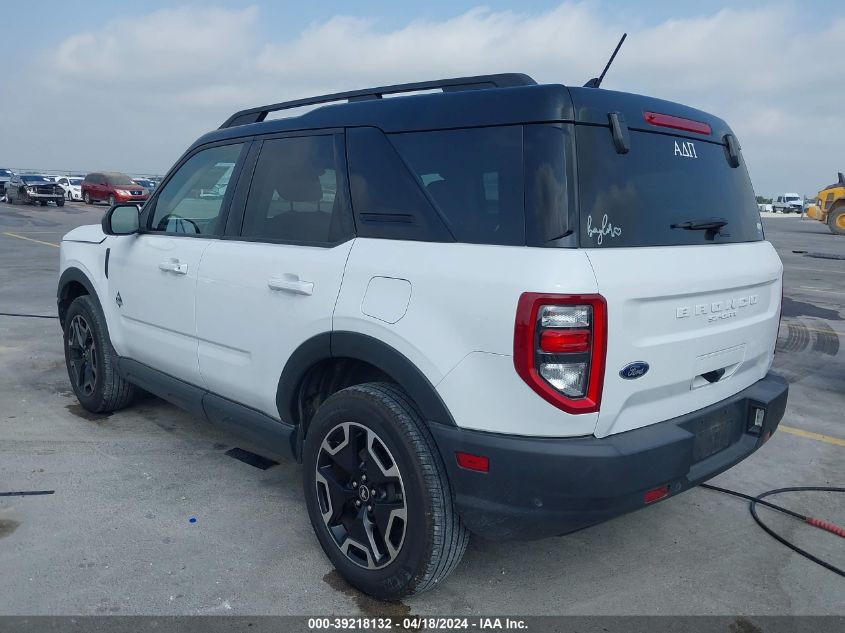 2021 Ford Bronco Sport Outer Banks VIN: 3FMCR9C66MRA96113 Lot: 39218132