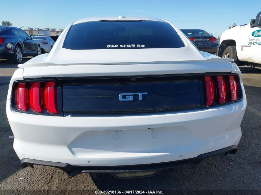 2020 Ford Mustang Gt Premium Fastback VIN: 1FA6P8CF9L5131154 Lot: 39218136
