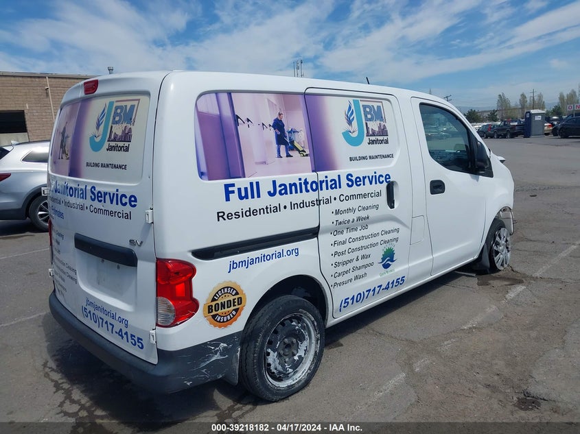 2014 Nissan Nv200 Sv VIN: 3N6CM0KN3EK701199 Lot: 39218182