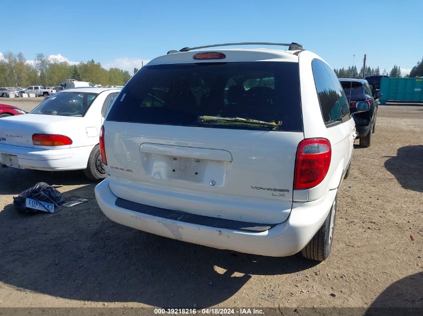 2003 Chrysler Voyager Lx VIN: 1C8GJ45363B203004 Lot: 39218216