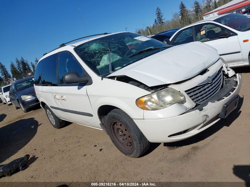 2003 Chrysler Voyager Lx VIN: 1C8GJ45363B203004 Lot: 39218216