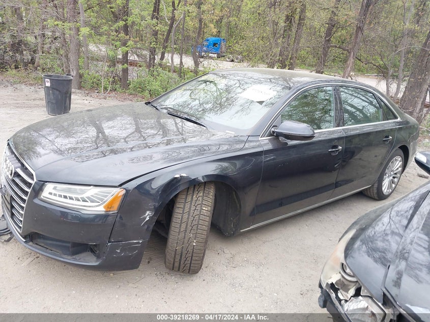 2015 Audi A8 L 3.0T VIN: WAU3GAFD4FN035738 Lot: 39218269