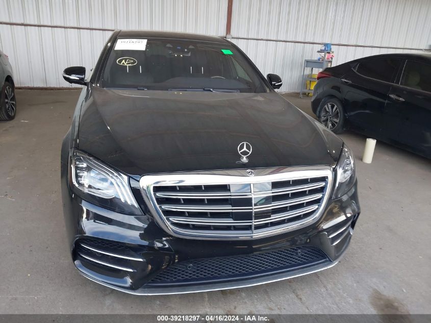 2018 Mercedes-Benz S 560 VIN: WDDUG8DB3JA400451 Lot: 39218297