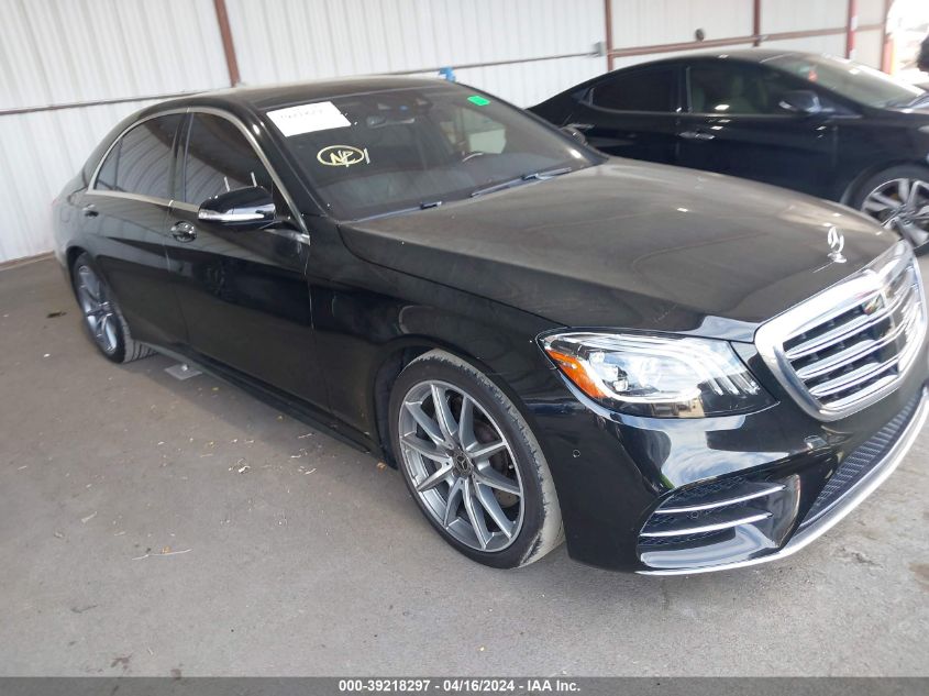 2018 Mercedes-Benz S 560 VIN: WDDUG8DB3JA400451 Lot: 39218297