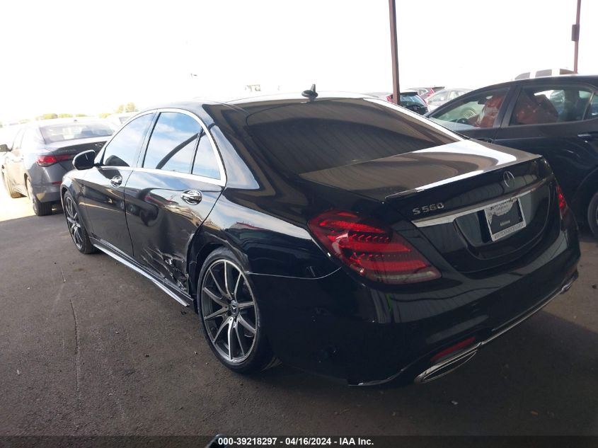 2018 Mercedes-Benz S 560 VIN: WDDUG8DB3JA400451 Lot: 39218297