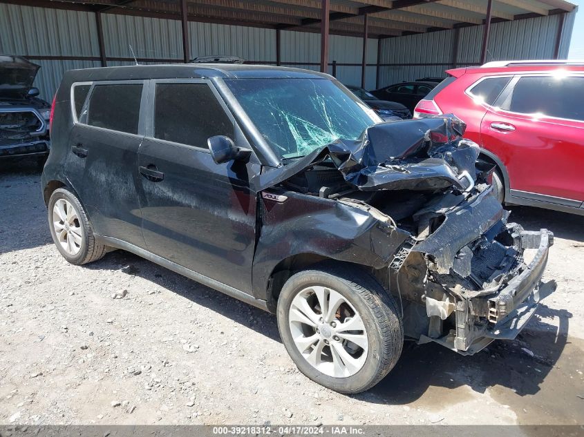 2016 Kia Soul + VIN: KNDJP3A5XG7342939 Lot: 39218312