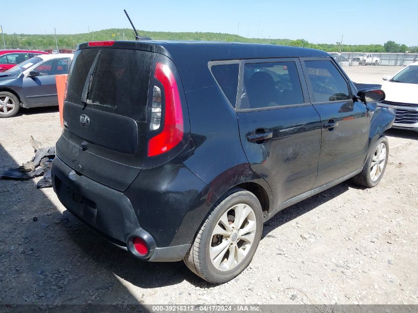 2016 Kia Soul + VIN: KNDJP3A5XG7342939 Lot: 39218312