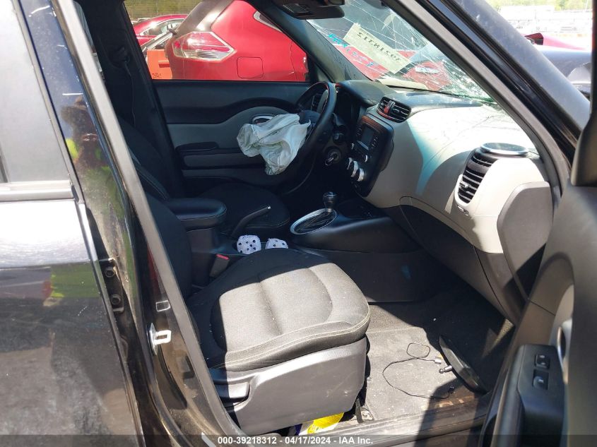 2016 Kia Soul + VIN: KNDJP3A5XG7342939 Lot: 39218312