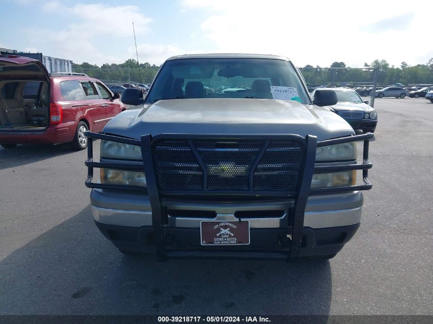 2006 Chevrolet Silverado 1500 Ls VIN: 2GCEK13V961331220 Lot: 40720881