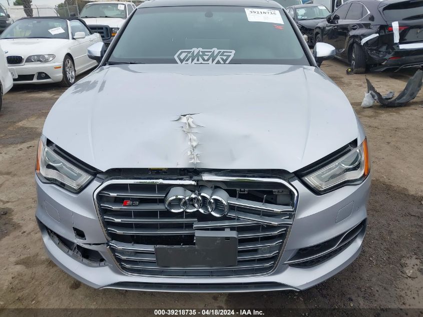 2015 Audi S3 2.0T Premium Plus VIN: WAUBFGFF6F1032916 Lot: 39218735