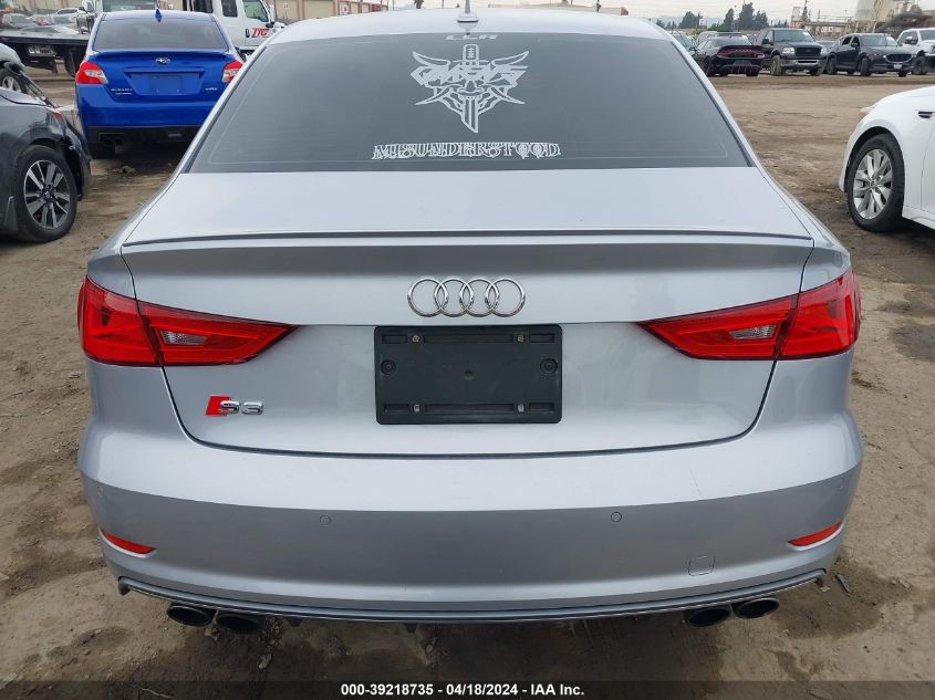 2015 Audi S3 2.0T Premium Plus VIN: WAUBFGFF6F1032916 Lot: 39218735