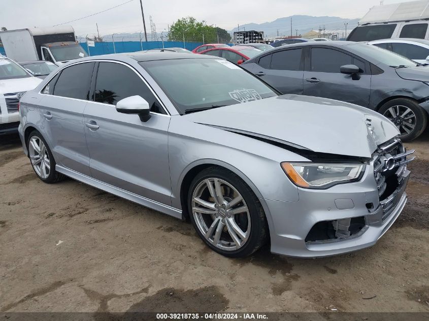 2015 Audi S3 2.0T Premium Plus VIN: WAUBFGFF6F1032916 Lot: 39218735