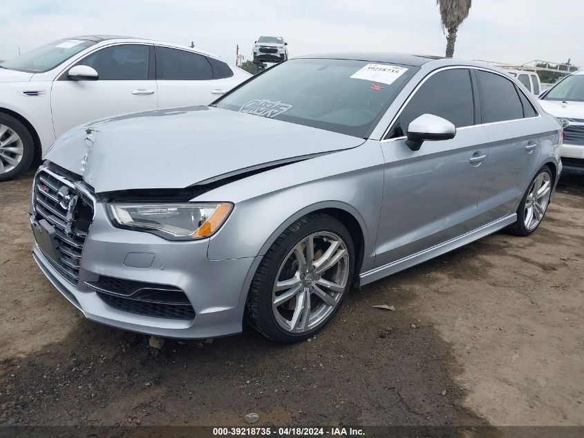 2015 Audi S3 2.0T Premium Plus VIN: WAUBFGFF6F1032916 Lot: 39218735