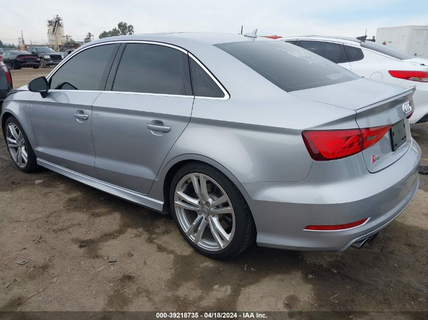 2015 Audi S3 2.0T Premium Plus VIN: WAUBFGFF6F1032916 Lot: 39218735