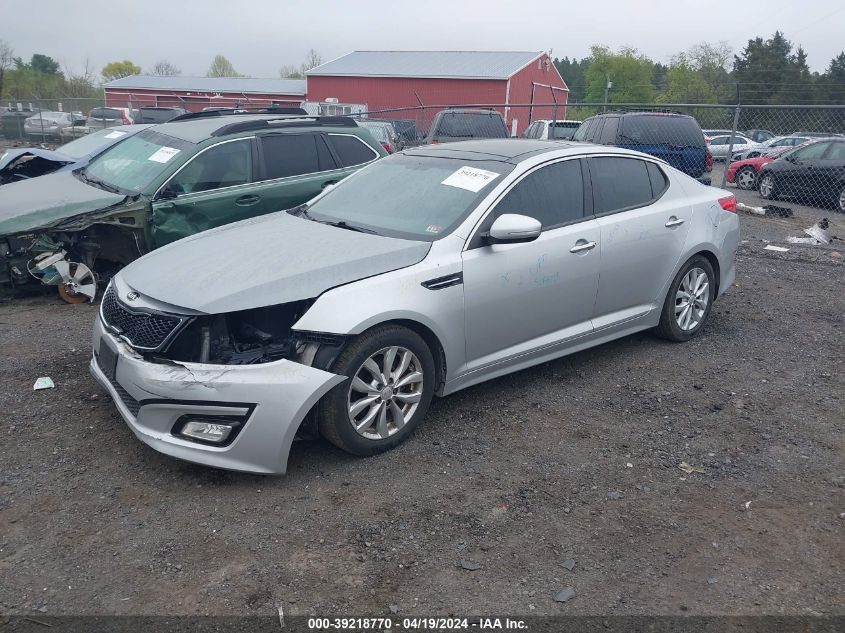 2015 Kia Optima Ex VIN: 5XXGN4A79FG398707 Lot: 39218770