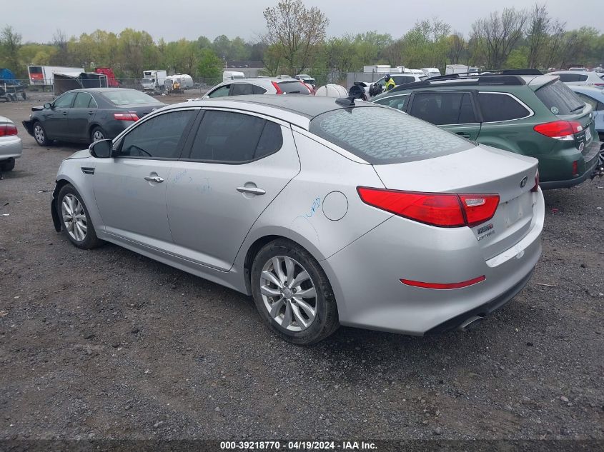2015 Kia Optima Ex VIN: 5XXGN4A79FG398707 Lot: 39218770