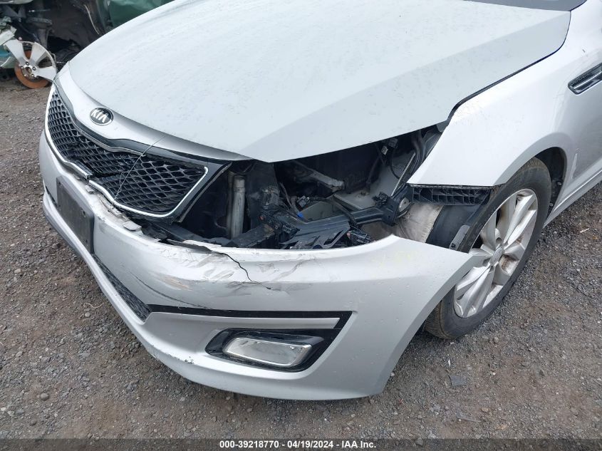 2015 Kia Optima Ex VIN: 5XXGN4A79FG398707 Lot: 39218770