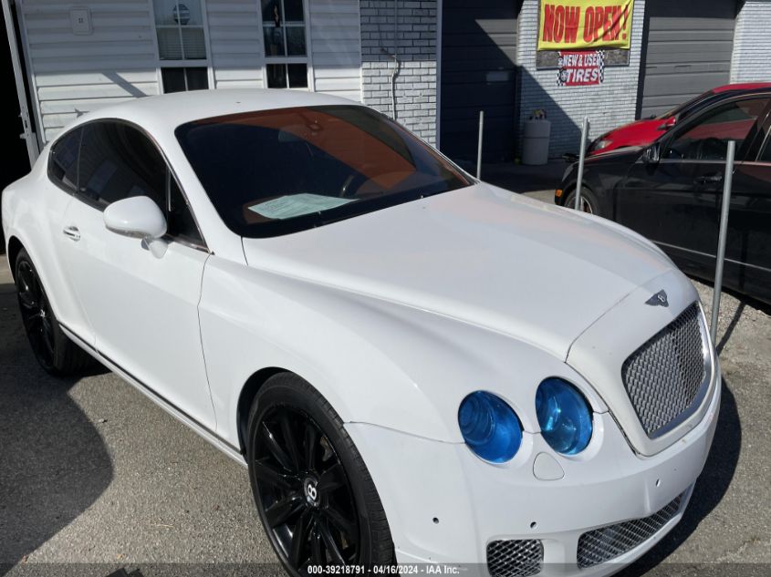 2007 Bentley Continental Gt VIN: SCBCR73W97C041654 Lot: 39218791