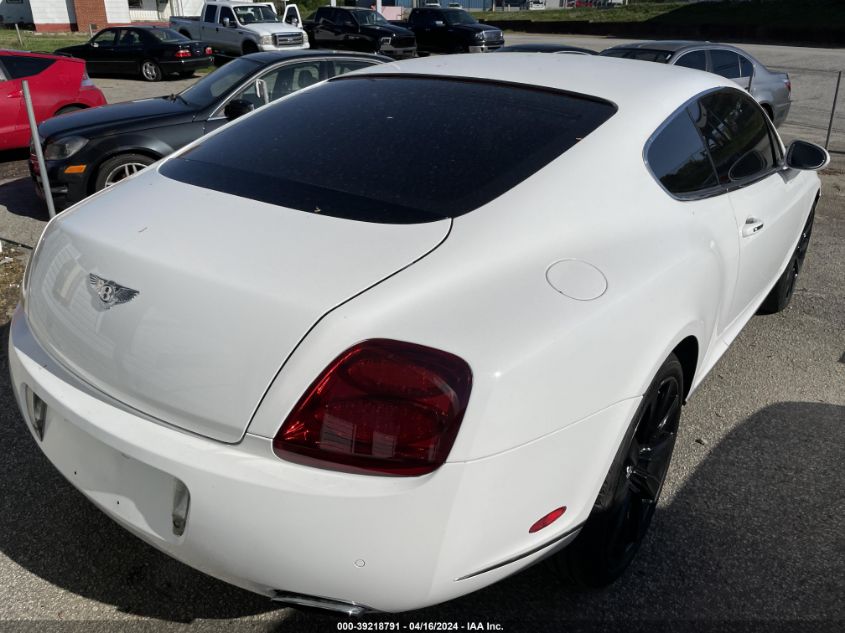 2007 Bentley Continental Gt VIN: SCBCR73W97C041654 Lot: 39218791