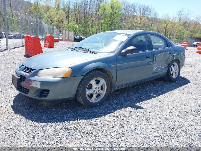 2005 Dodge Stratus Sxt VIN: 1B3EL46R55N648147 Lot: 39218801