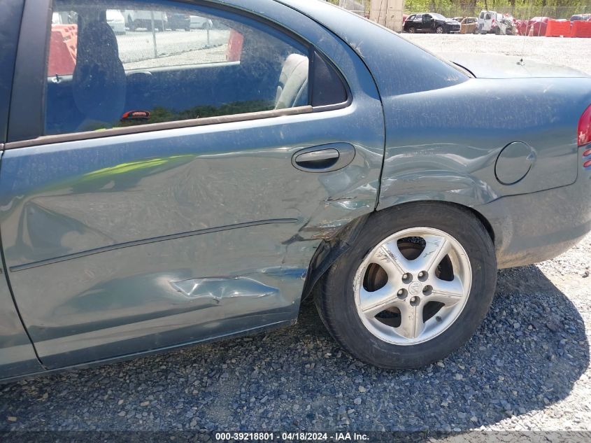 2005 Dodge Stratus Sxt VIN: 1B3EL46R55N648147 Lot: 39218801