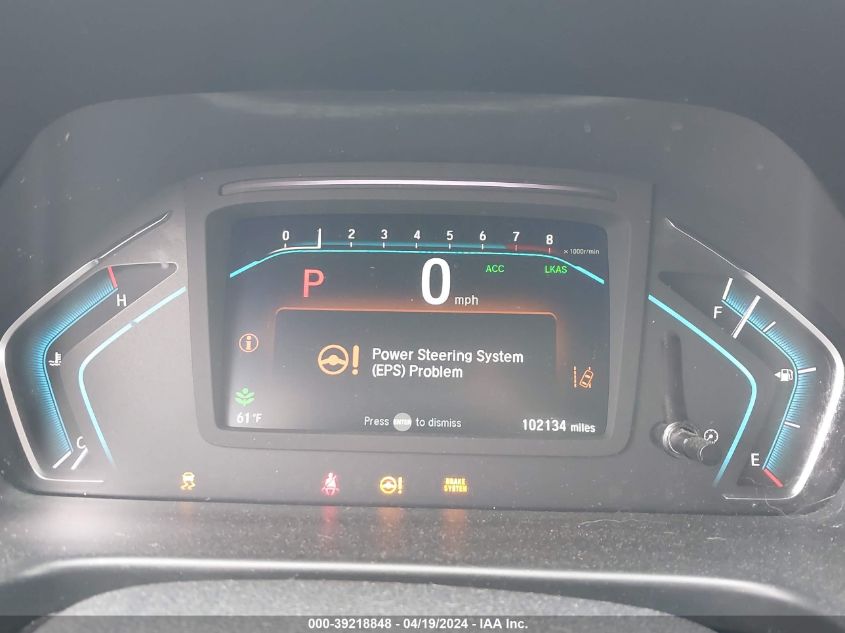 2019 Honda Odyssey Ex VIN: 5FNRL6H55KB077033 Lot: 39218848