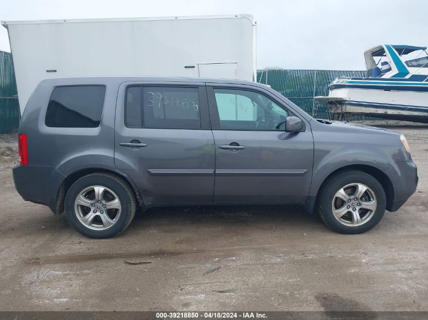 2015 Honda Pilot Ex-L VIN: 5FNYF4H56FB020272 Lot: 39229594