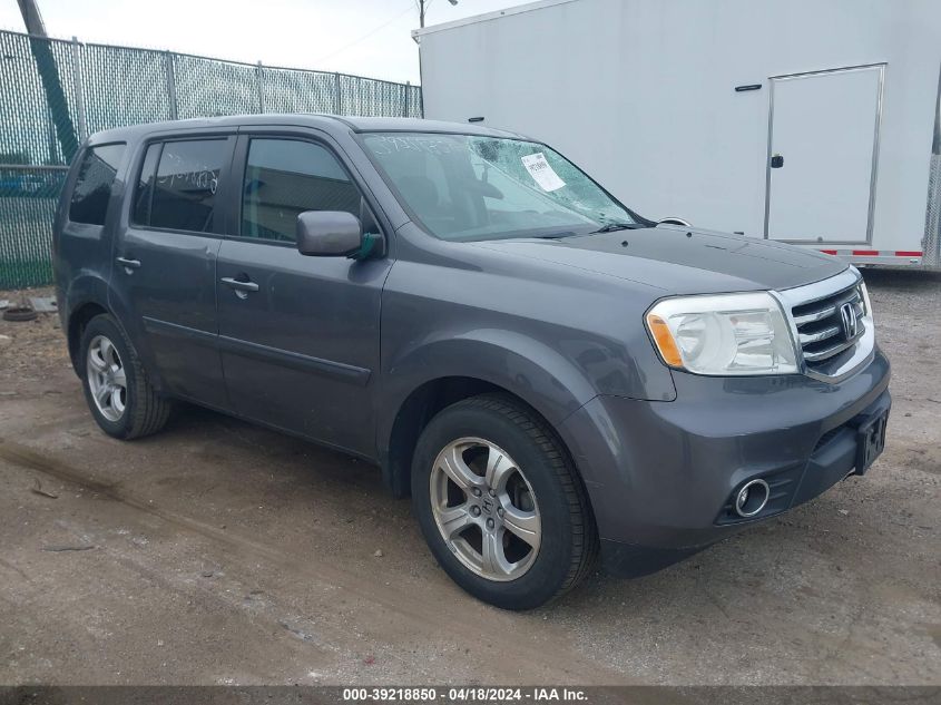 2015 Honda Pilot Ex-L VIN: 5FNYF4H56FB020272 Lot: 39229594