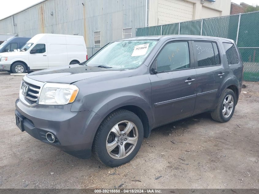 2015 Honda Pilot Ex-L VIN: 5FNYF4H56FB020272 Lot: 39229594