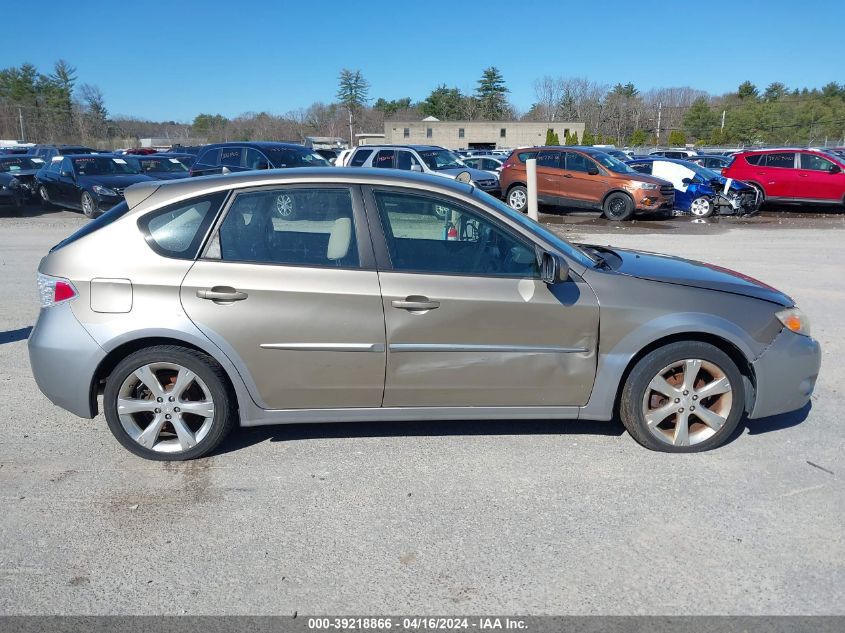 JF1GH63628H832467 | 2008 SUBARU IMPREZA OUTBACK SPORT