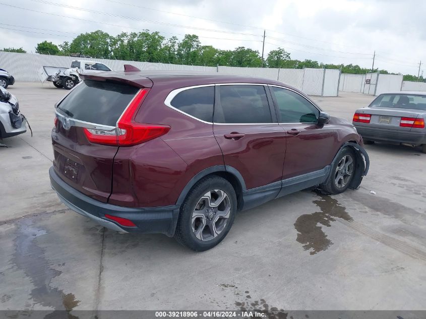 2018 Honda Cr-V Ex VIN: 7FARW1H51JE034967 Lot: 39218906