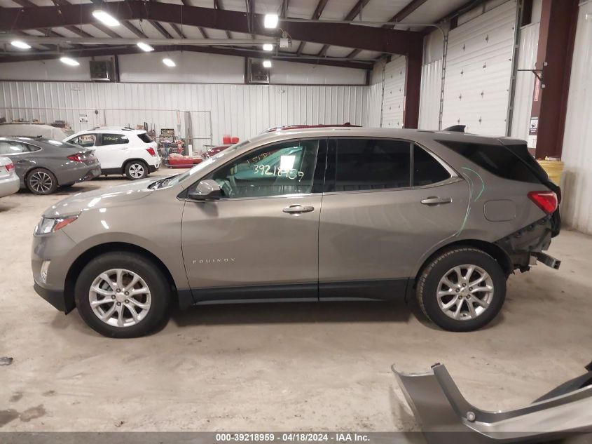2018 Chevrolet Equinox Lt VIN: 3GNAXJEV3JS529695 Lot: 39218959