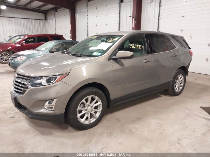 2018 Chevrolet Equinox Lt VIN: 3GNAXJEV3JS529695 Lot: 39218959