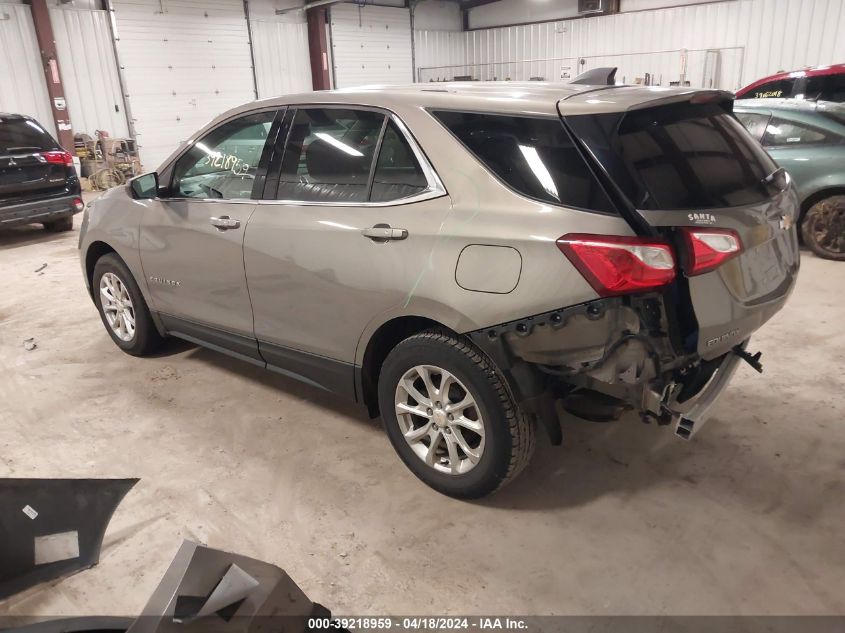 2018 Chevrolet Equinox Lt VIN: 3GNAXJEV3JS529695 Lot: 39218959