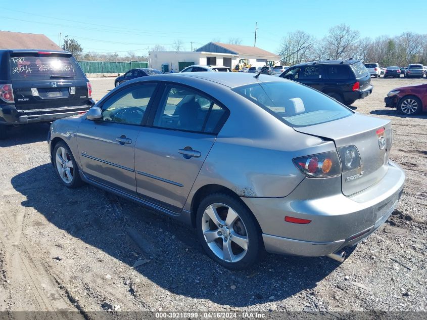 2005 Mazda Mazda3 S VIN: JM1BK123751293896 Lot: 39218999