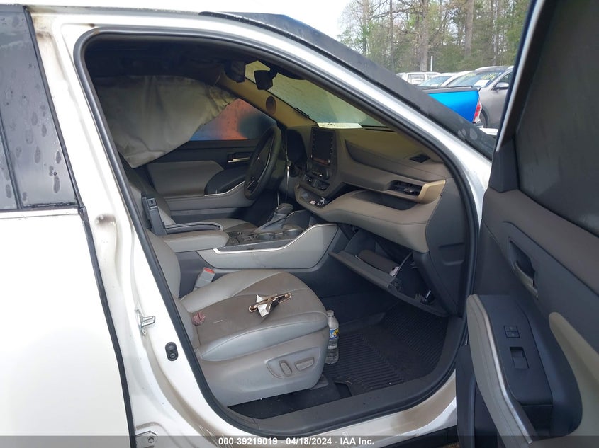 2022 TOYOTA HIGHLANDER VIN: 5TDGZRAH8NS141304