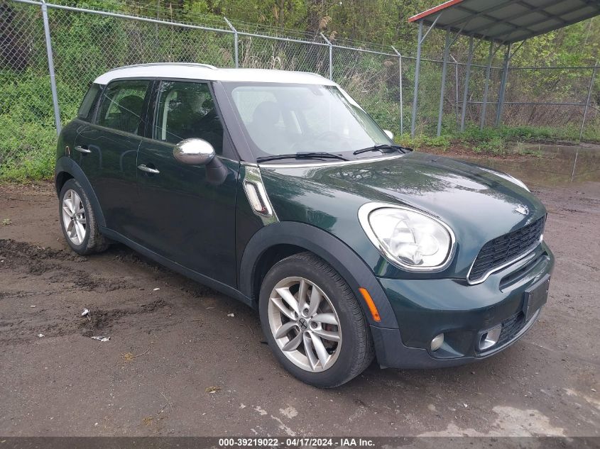 2011 Mini Cooper S Countryman VIN: WMWZC3C56BWL78702 Lot: 39219022