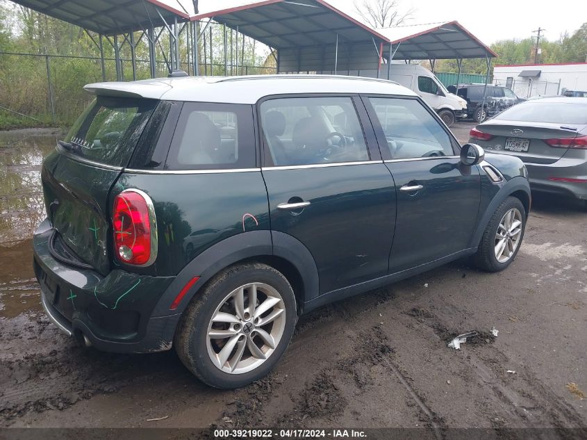 2011 Mini Cooper S Countryman VIN: WMWZC3C56BWL78702 Lot: 39219022