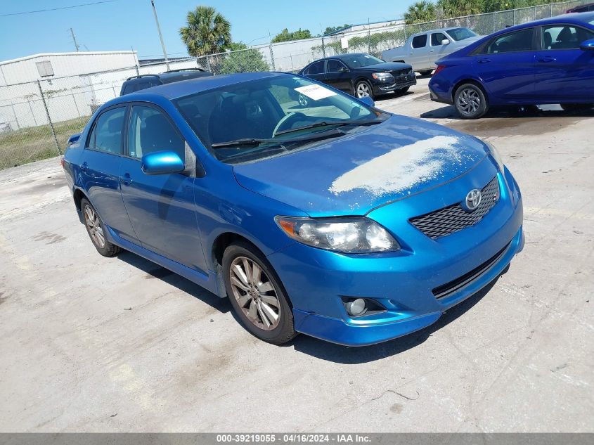 2T1BU40E99C157447 | 2009 TOYOTA COROLLA