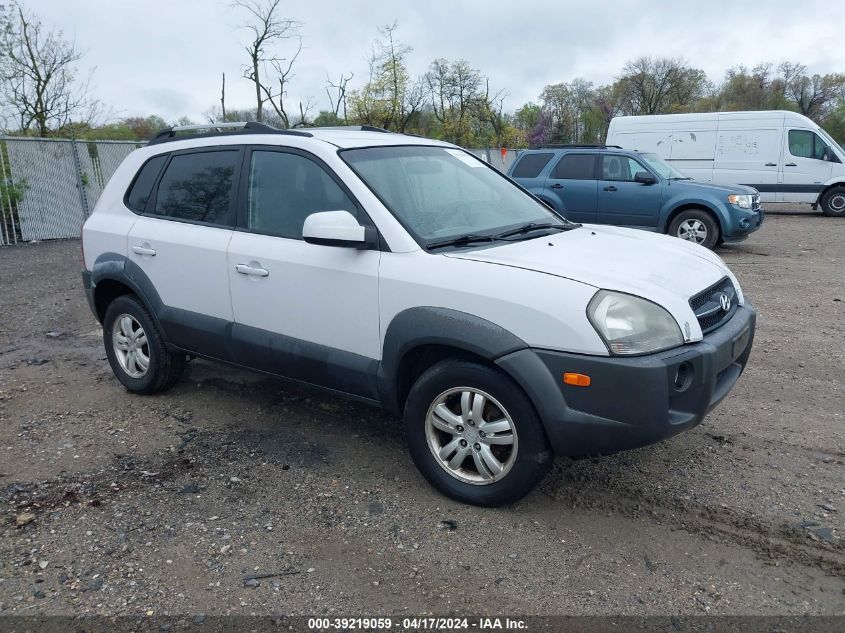 2008 Hyundai Tucson Limited V6/Se VIN: KM8JN72DX8U754988 Lot: 39219059