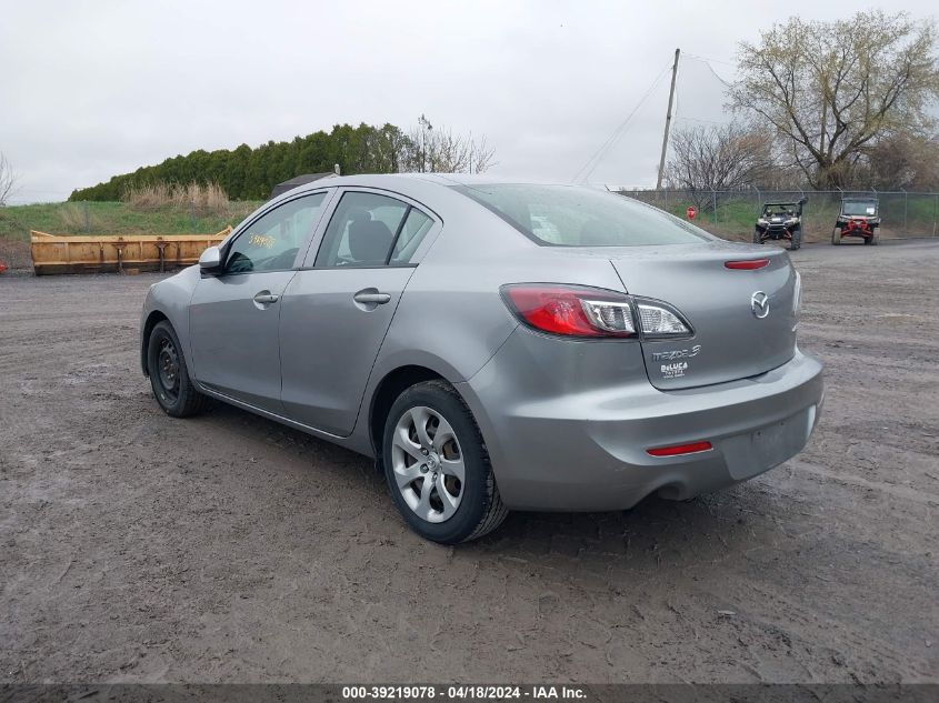 JM1BL1U74D1800684 | 2013 MAZDA MAZDA3