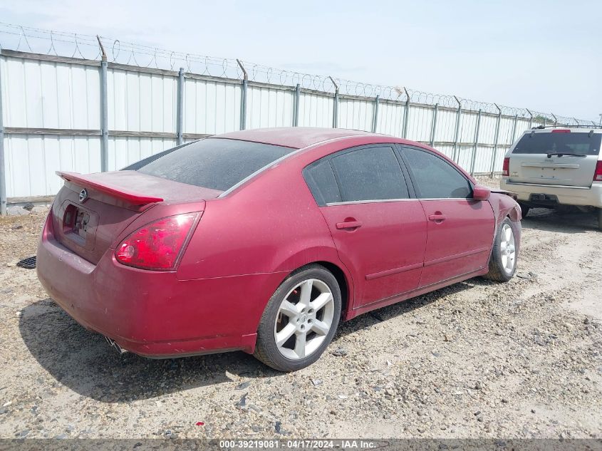 2006 Nissan Maxima 3.5 Se VIN: 1N4BA41E56C817131 Lot: 39219081