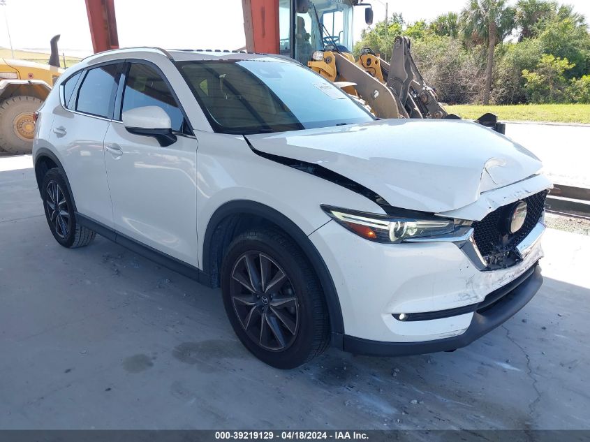 2018 Mazda Cx-5 Grand Touring VIN: JM3KFADM9J1421518 Lot: 39219129