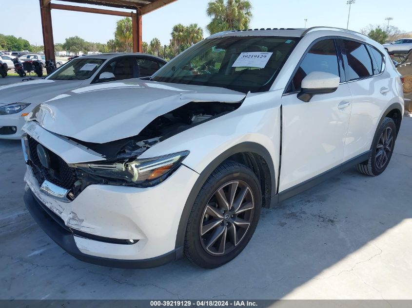 2018 Mazda Cx-5 Grand Touring VIN: JM3KFADM9J1421518 Lot: 39219129