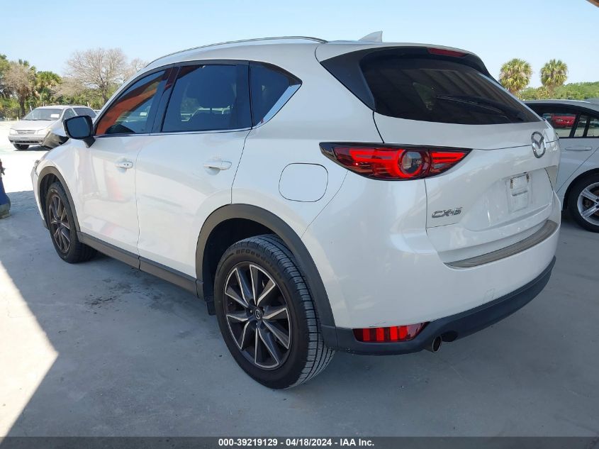 2018 Mazda Cx-5 Grand Touring VIN: JM3KFADM9J1421518 Lot: 39219129