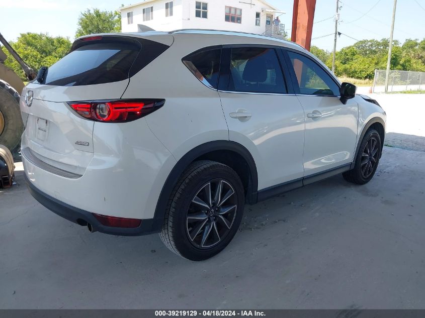 2018 Mazda Cx-5 Grand Touring VIN: JM3KFADM9J1421518 Lot: 39219129